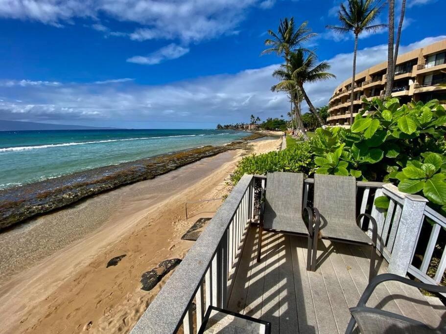 شقة Oceanfront With Aircon-Hear The Waves-Amazing Views-Wifi لاهينا المظهر الخارجي الصورة